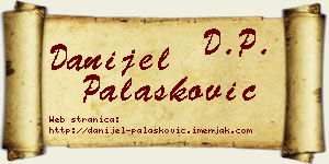 Danijel Palasković vizit kartica